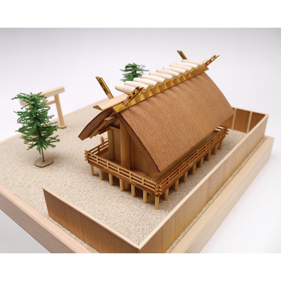 【セール】福袋のファッション通販 神明造り 1/150 神社 ウッディジョー – 建築物