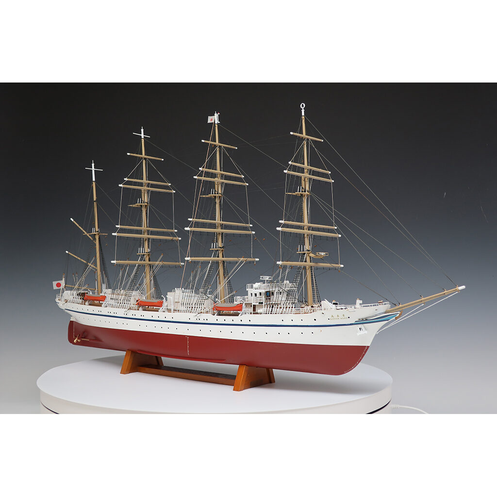 31158円 【お買得！】 ウッディジョー 1 160 日本丸 帆無 木製帆船模型 組立キット