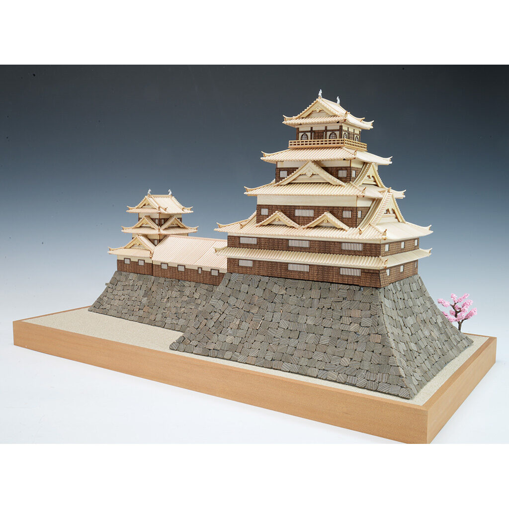 ウッディジョー 木製模型 熊本城 天守閣 1/150 （）