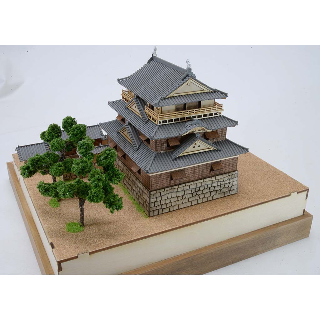 はこぽす対応商品】 ウッディジョー 木製建築模型 150姫路城 改良版