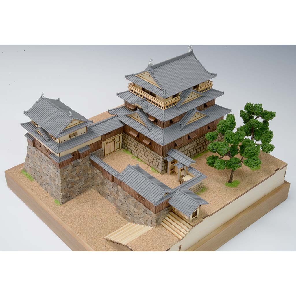 ウッディジョー 150 松山城 木製模型 組立キット 通販