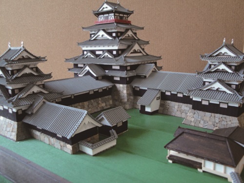 【未使用】日本の名城　広島城　模型